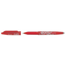 Изтриващ се ролер с гума Pilot FriXion - Червен, 0.7 mm