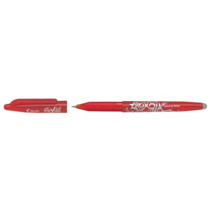 Изтриващ се ролер с гума Pilot FriXion - Червен, 0.7 mm
