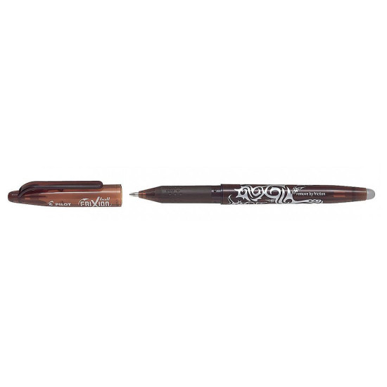 Изтриващ се ролер с гума Pilot FriXion - Кафяв, 0.7 mm | Химикали и пишещи средства