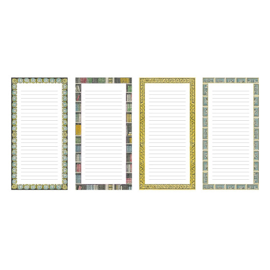 John Derian Paper Goods: The Library Notepad | Тефтери, бележници и планери