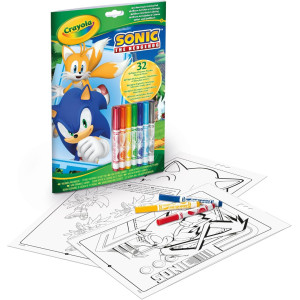 Книжка за оцветяване Sonic