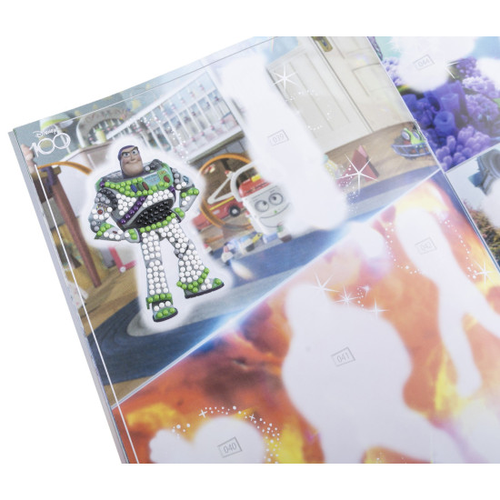Колекционерски албум Craft Buddy - Disney 100, стартов пакет със стикери | Творчески комплекти