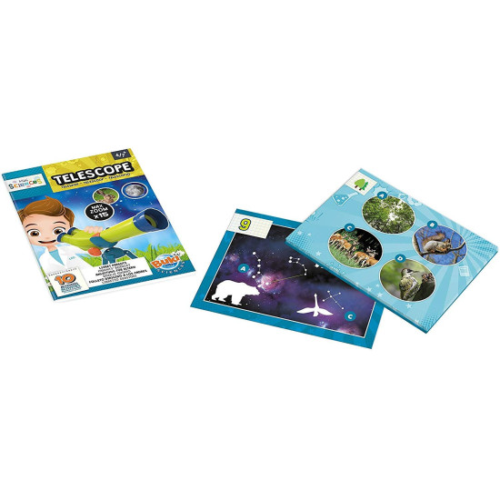 Комплект Mини наука Buki Sciences - Телескоп с 2 окуляра | Игри и играчки