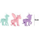 Комплект гумички MP - Unicorn, 3 броя | Гуми, ножици, острилки