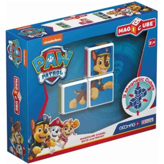 Комплект кубчета Geomag - Magicube Пес Патрул, различни герои | Игри и играчки