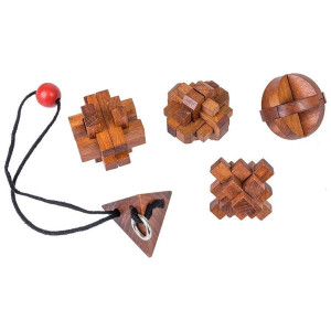 Комплект логически пъзели Professor Puzzle – Жени, 5 броя