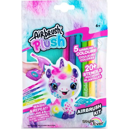 Комплект маркери и шаблони за аерограф Canal Toys Airbrush plush | Игри и играчки