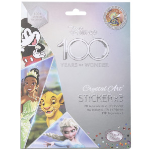 Комплект стикери Craft Buddy - Disney 100, диамантен гоблен пакет