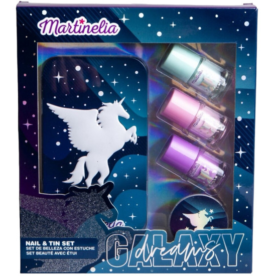 Комплект за детски маникюр Martinelia - Галактически мечти, 5 части | Игри и играчки