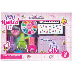 Комплект за детски маникюр Martinelia - Super Girl, 8 части