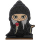 Комплект за диамантена бродерия, Craft Buddy, Crystal Art Buddies, Зла вещица, 7 части | Творчески комплекти