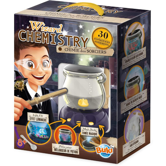 Комплект за експерименти Buki Sciences - Магьосникът химик | Игри и играчки