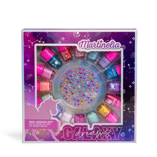 Комплект за маникюр, Martinelia, Галактически мечти, 17 части | Игри и играчки