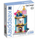 Конструктор Qman City Corner - Keepplеy, Луксозен магазин | Игри и играчки