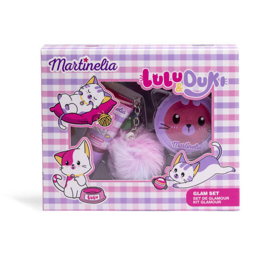 Козметичен комплект, Martinelia, Lulu & Duki, Гланц за устни и руж | Игри и играчки