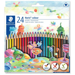 ЦВЕТНИ МОЛИВИ STAEDTLER NORIS CLUB 24цв. триъгълни ЦВЕТНИ МОЛИВИ STAEDTLER NORIS CLUB 24цв. триъгълни