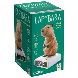 Дигитален будилник с осветление, Lisciani, Rainy Days, Приятел Капибара