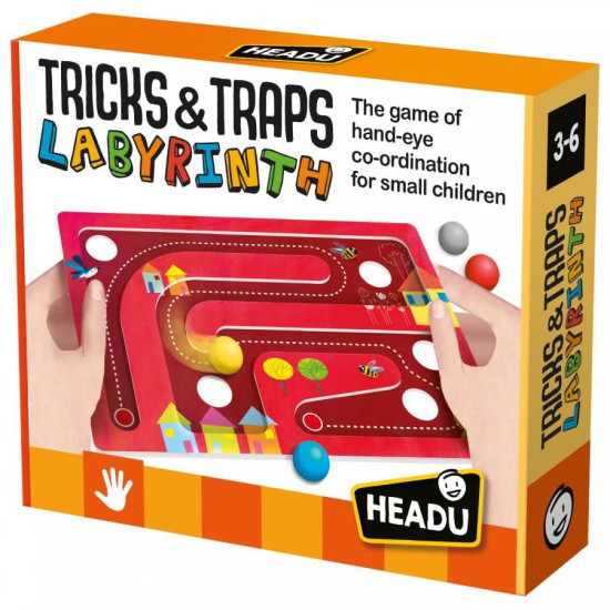 Лабиринт с трикове и капани Headu | Игри и играчки