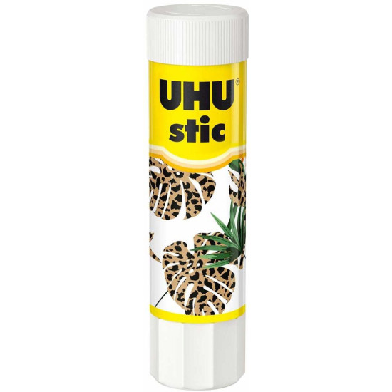 Лепило стик Uhu - Jungle, 8.2 g, асортимент | Лепило и тиксо