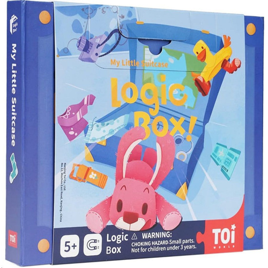 Логическа игра Toi World - Моят малък куфар | Игри и играчки