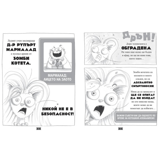 Лошите момчета: Атаката на зомби котетата - книга 4 | Аарон Блейби