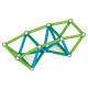 Магнитен конструктор Geomag - Classic Recycled, 60 части | Игри и играчки