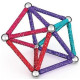 Mагнитен конструктор Geomag - Glitter, 22 части | Игри и играчки
