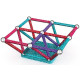 Mагнитен конструктор Geomag - Glitter, 60 части | Игри и играчки