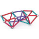 Mагнитен конструктор Geomag - Glitter, 60 части | Игри и играчки