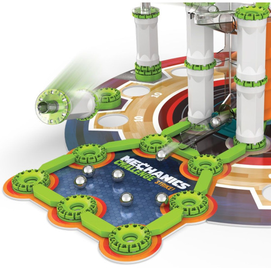 Магнитен конструктор Geomag - Mechanics Challenge Strike!, 185 части | Игри и играчки
