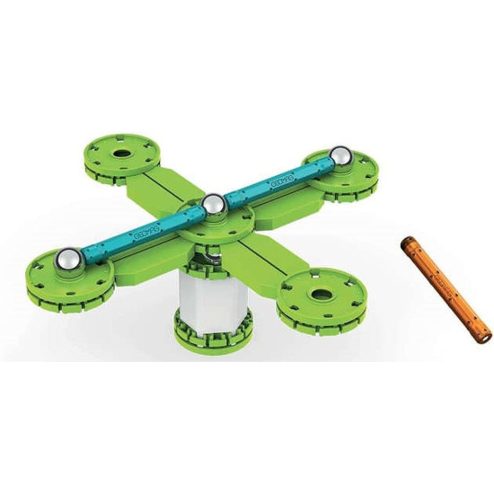 Mагнитен конструктор Geomag - Mechanics Motion-Compass, 35 части | Игри и играчки