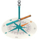 Mагнитен конструктор Geomag - Mechanics Motion-Compass, 35 части | Игри и играчки