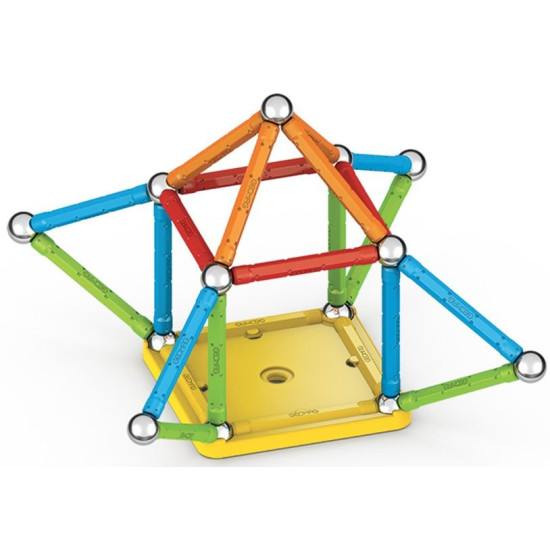 Mагнитен конструктор Geomag - Supercolor, 42 части | Игри и играчки
