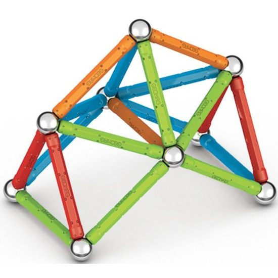 Mагнитен конструктор Geomag - Supercolor, 42 части | Игри и играчки