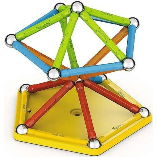 Mагнитен конструктор Geomag - Supercolor, 60 части | Игри и играчки