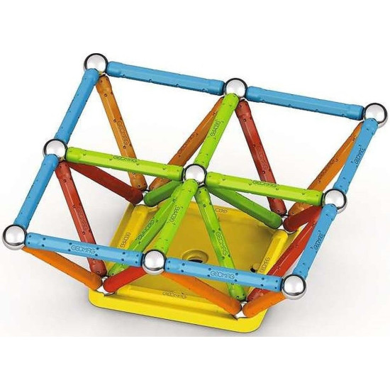 Mагнитен конструктор Geomag - Supercolor, 60 части | Игри и играчки