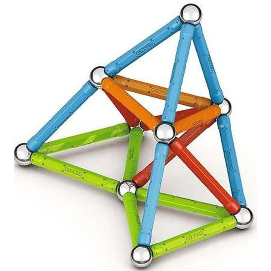 Mагнитен конструктор Geomag - Supercolor, 60 части | Игри и играчки