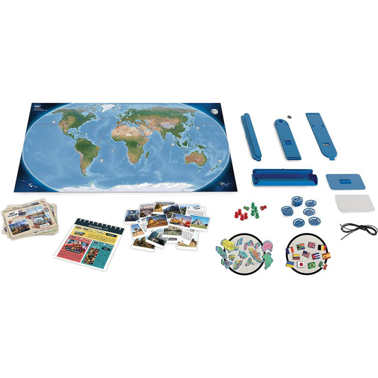 Магнитна карта на света Buki France | Игри и играчки