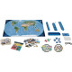 Магнитна карта на света Buki France | Игри и играчки