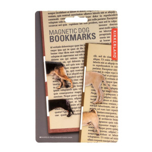 Магнитни книгоразделители Kikkerland - Кучета, 4 броя