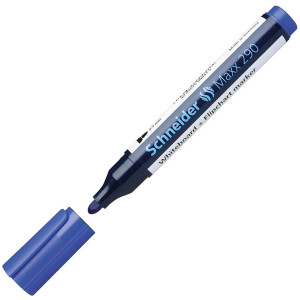 Маркер за бяла дъска Schneider Maxx 290 - 3 mm, син