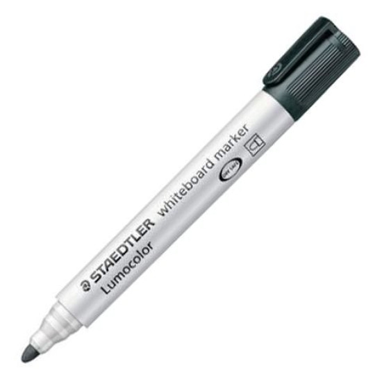 Маркер за бяла дъска Staedtler Lumocolor, черен | Ученически пособия