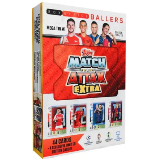 Match Attax Extra 2024/2025 (Голяма метална кутия) | Игри и играчки