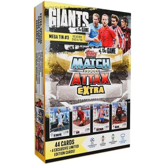 Match Attax Extra 2024/2025 (Голяма метална кутия) | Игри и играчки