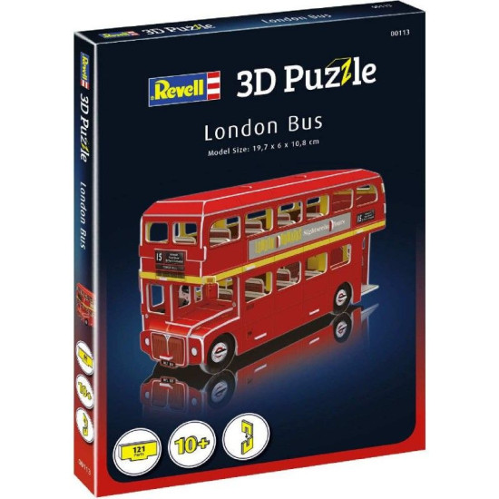 Мини 3D пъзел Revell - Лондонски автобус | REVELL