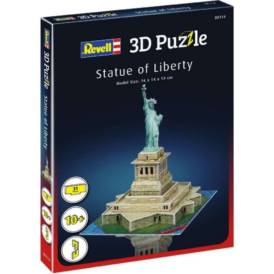 Мини 3D пъзел Revell - Статуята на свободата | REVELL