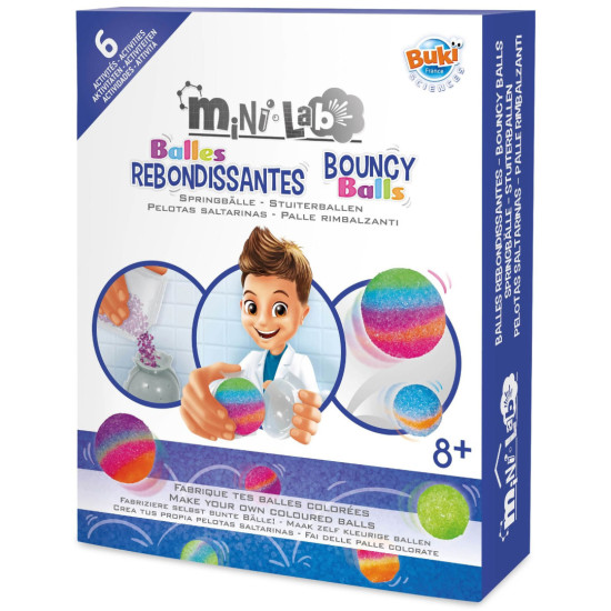 Мини лаборатория Buki Mini Lab - Подскачащи топки | Игри и играчки