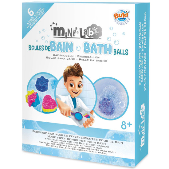 Мини лаборатория Buki Mini Lab - Топки за баня | Игри и играчки