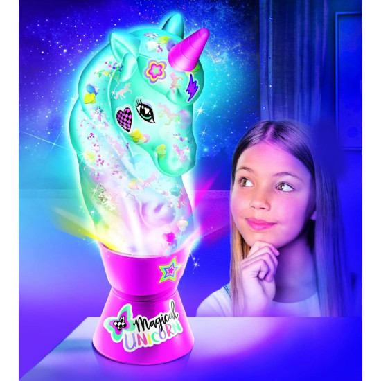 Мини лава лампа Canal Toys Rainbow - Еднорог, с декорации | Игри и играчки