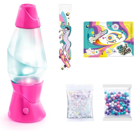 Мини лава лампа Canal Toys - Rainbow, с декорации | Игри и играчки